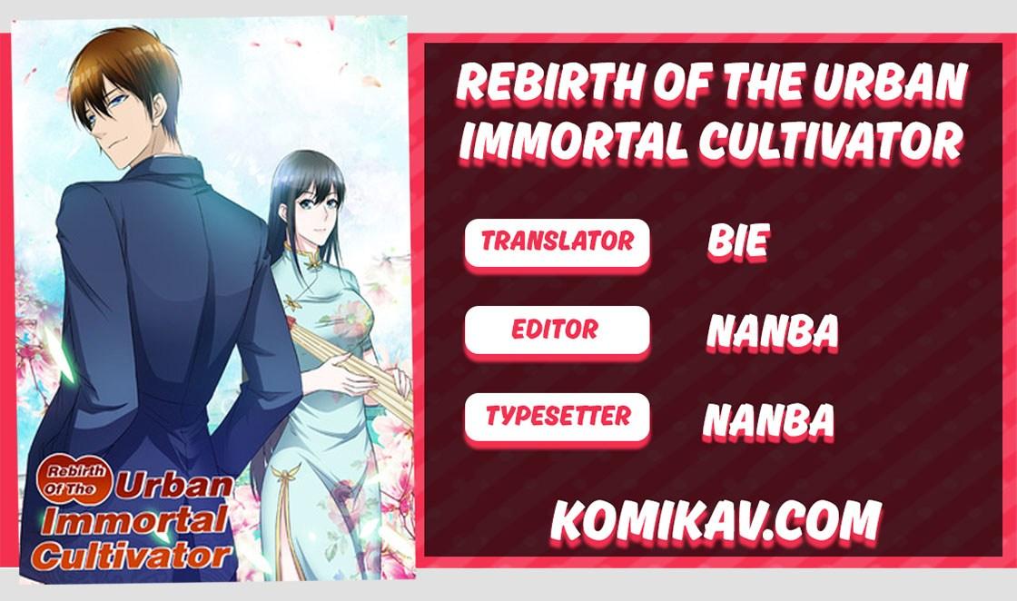 Rebirth of the Urban Immortal Cultivator Chapter 81