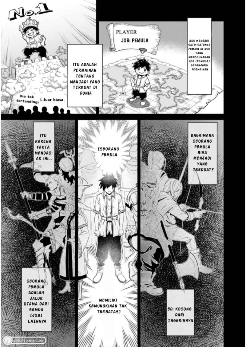 Mushoku no Saikyou Kenja: Job ga Erarezu Tsuihou Saretaga, Game no Chishiki de Isekai Saikyou Chapter 1