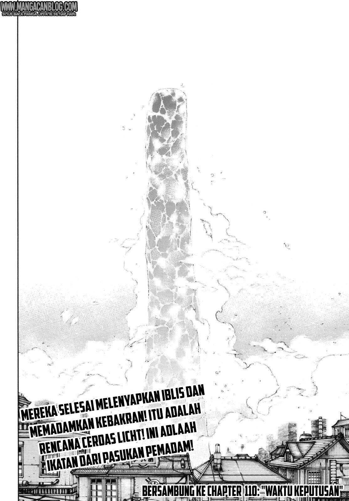 Fire Brigade of Flames Chapter 109