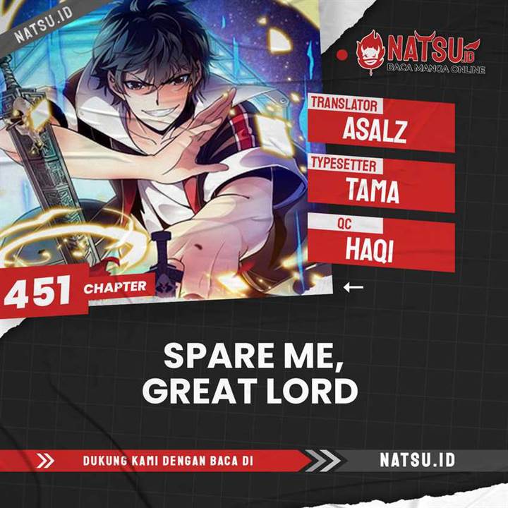Spare Me, Great Lord! Chapter 451