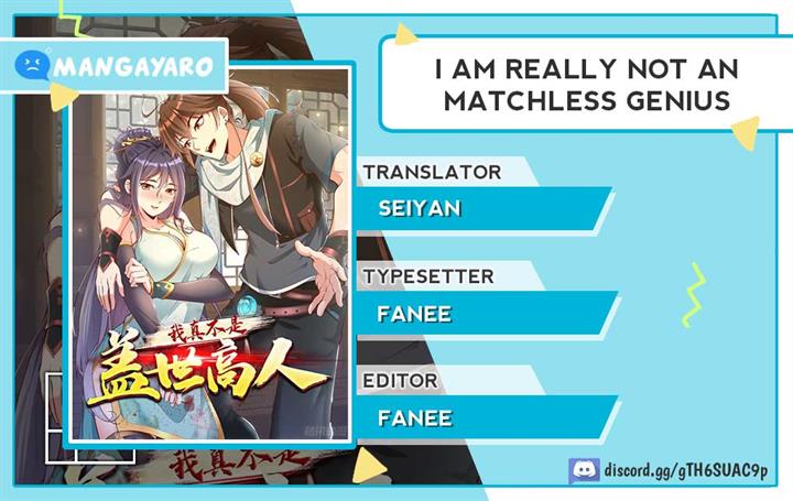 I Am Really Not an Matchless Genius Chapter 38