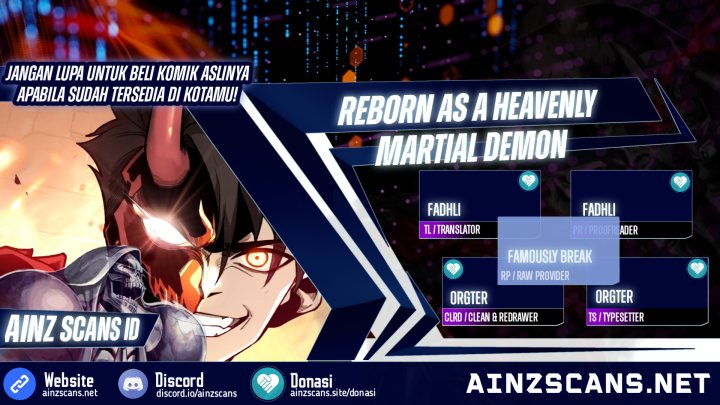 Reborn as a Heavenly Martial Demon Chapter 6