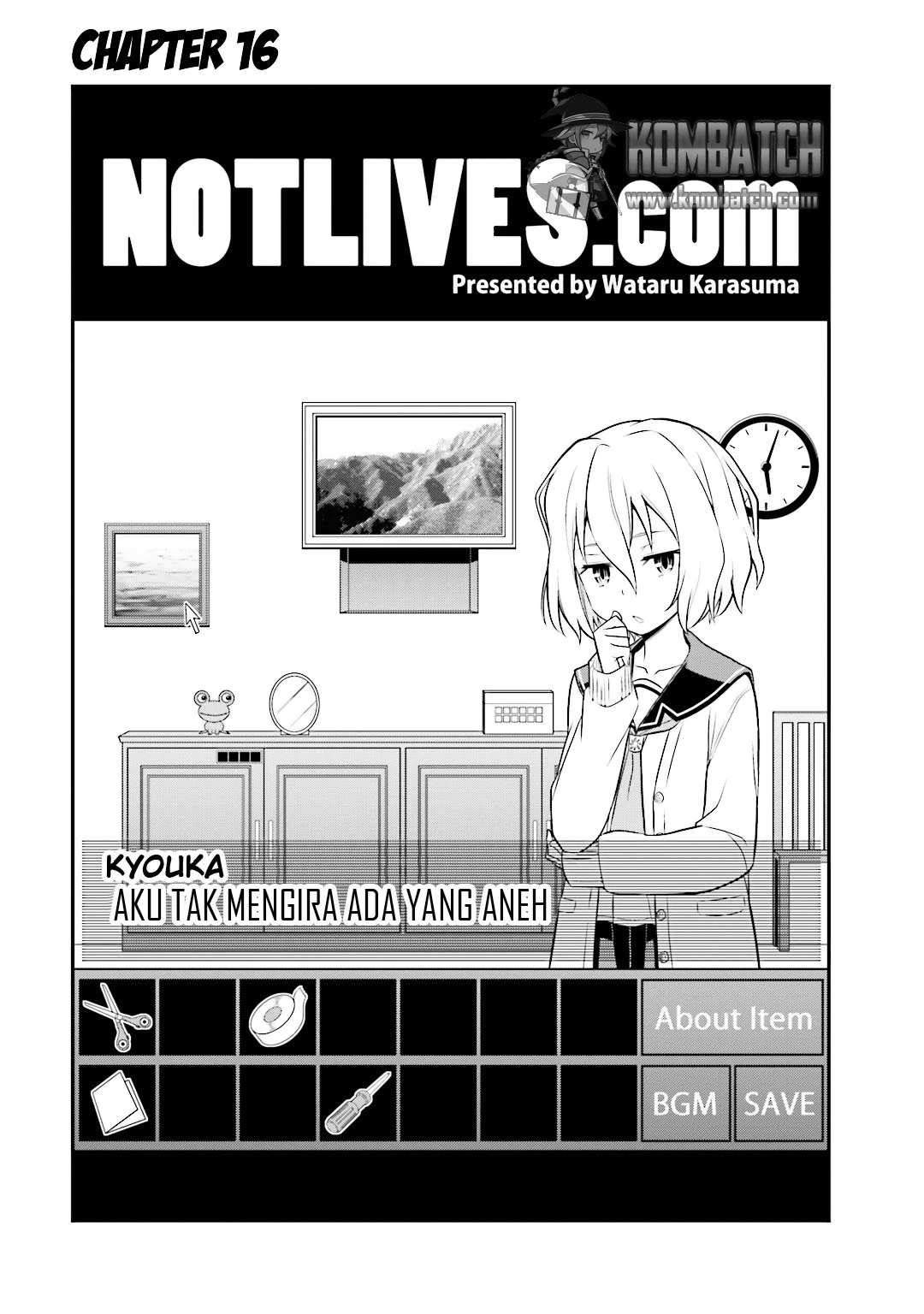 Not Lives Chapter 16