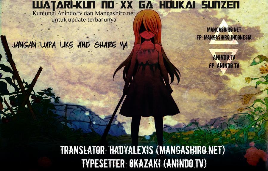 Watari-kun no xx ga Houkai Sunzen Chapter 5