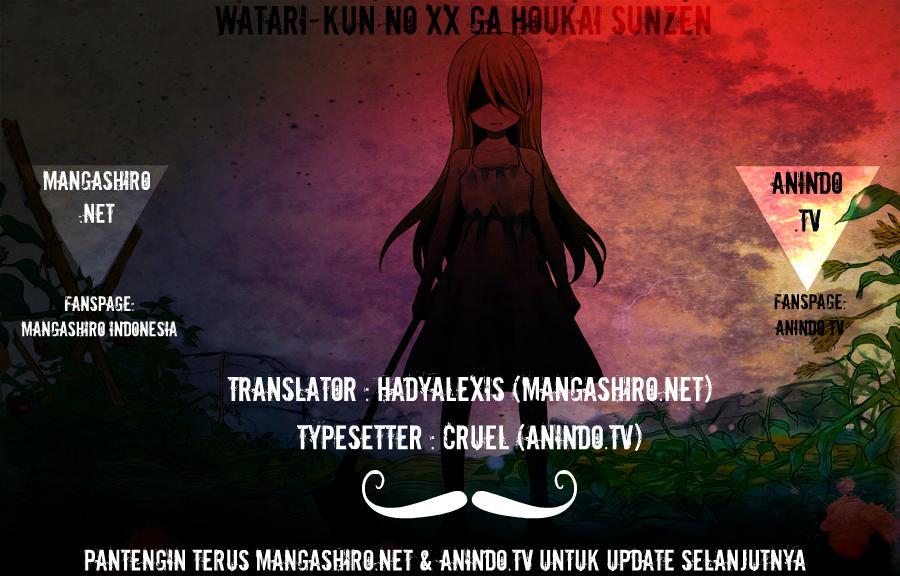 Watari-kun no xx ga Houkai Sunzen Chapter 6