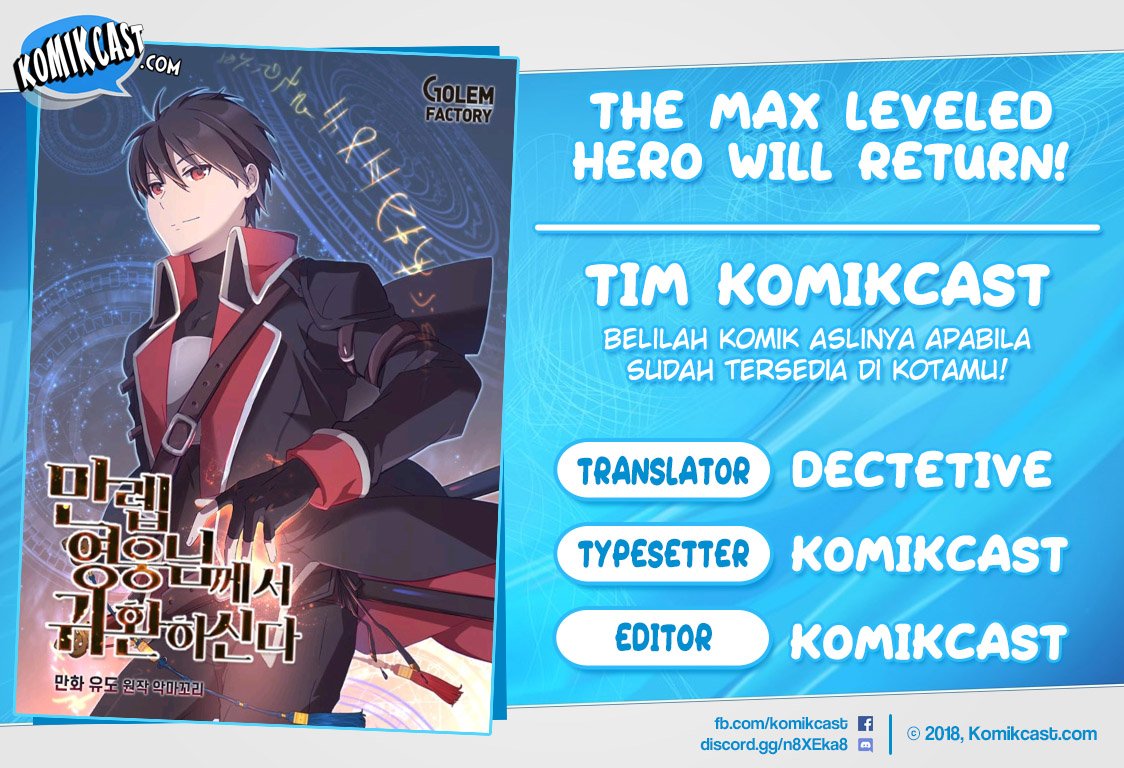 The MAX leveled hero will return!  Chapter 15
