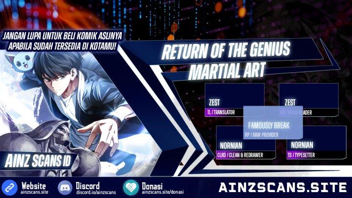 Return Of The Martial Arts Genius Chapter 22