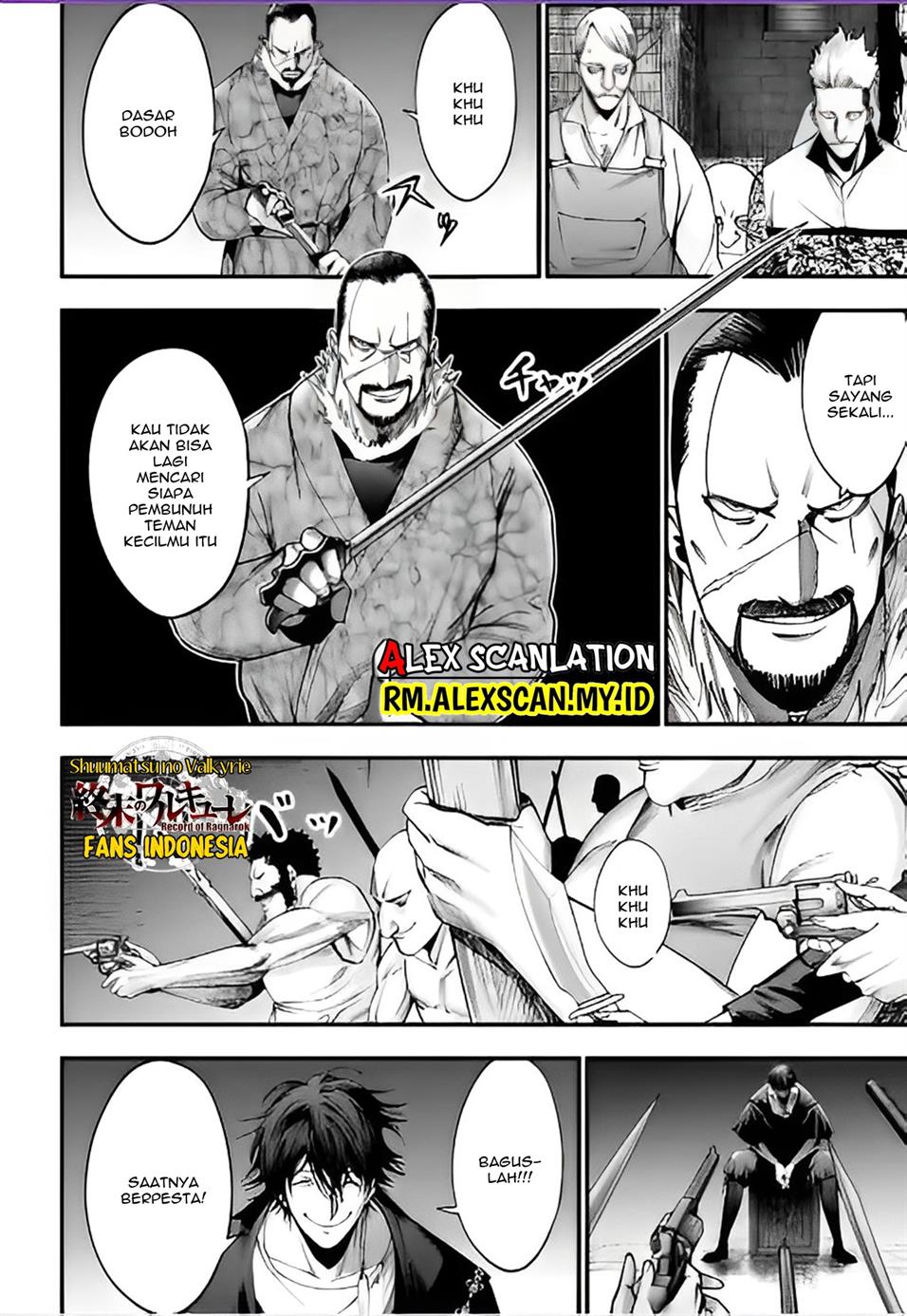 Shuumatsu no Valkyrie Kitan – Jack the Ripper no Jikenbo Chapter 5