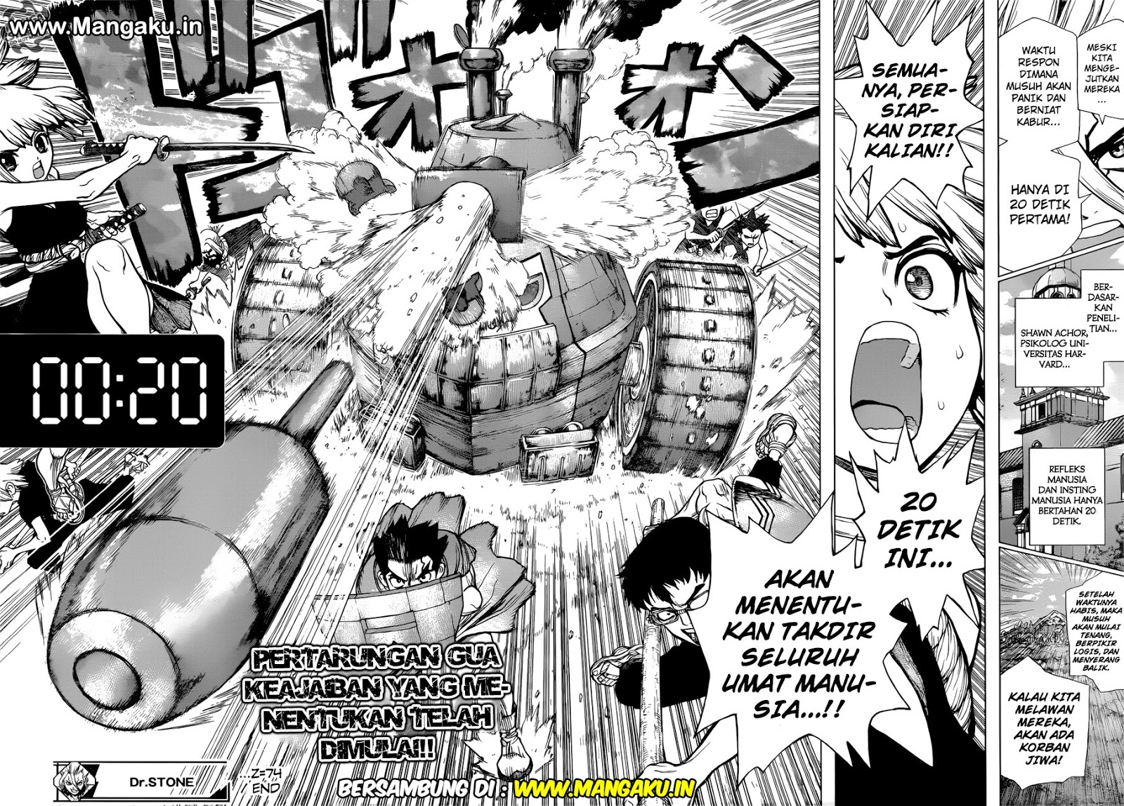 Dr. Stone Chapter 74
