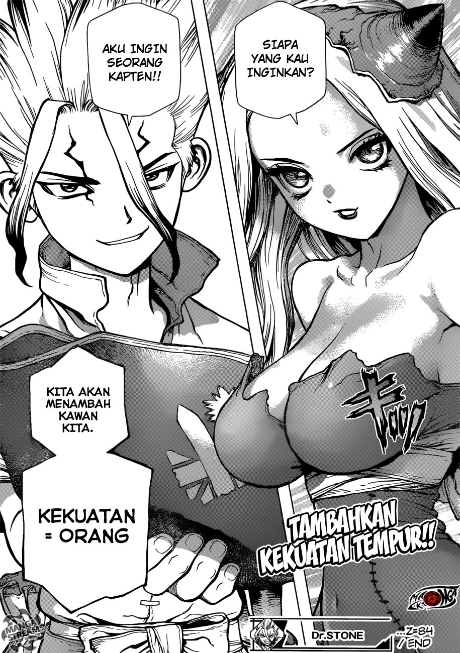 Dr. Stone Chapter 84