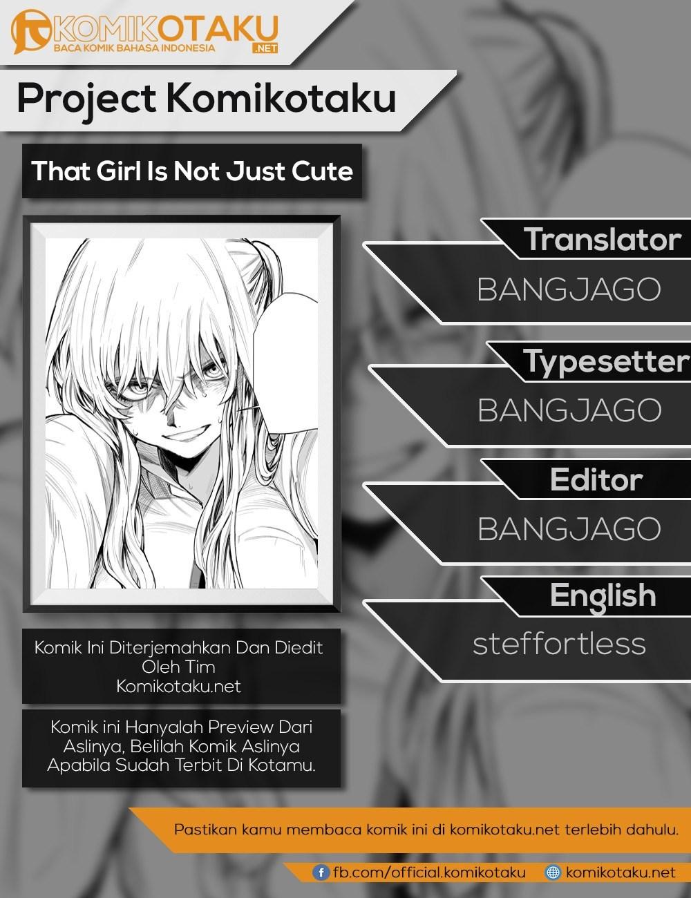 That Girl Is Not Just Cute Chapter 5