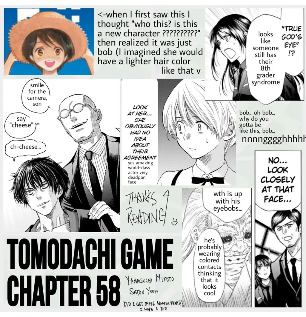 Tomodachi Game Chapter 58