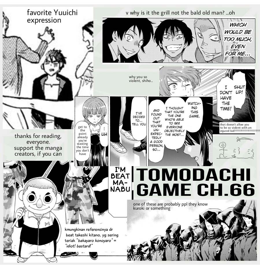 Tomodachi Game Chapter 66