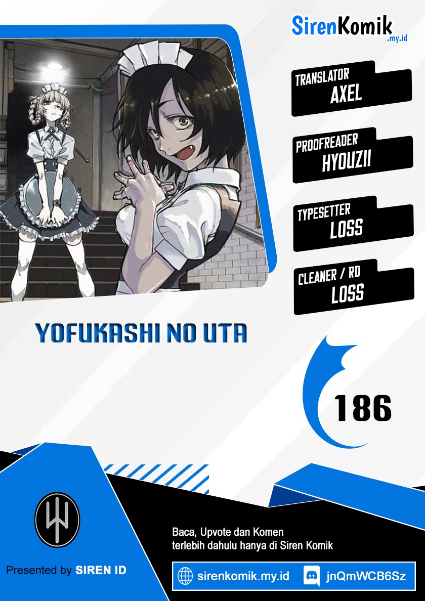 Yofukashi no Uta Chapter 186