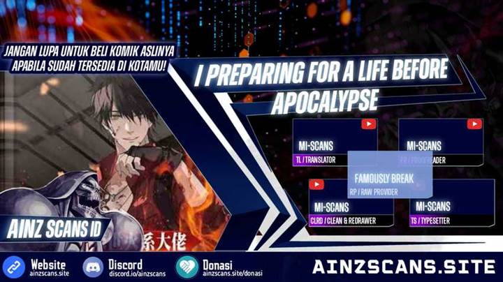 I Preparing For A Life Before Apocalypse Chapter 27
