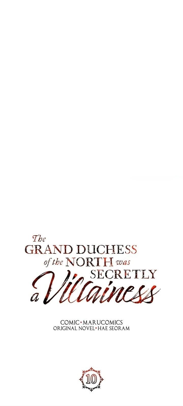 The Grand Duchess of the North Was Secretly a Villainess Chapter 10