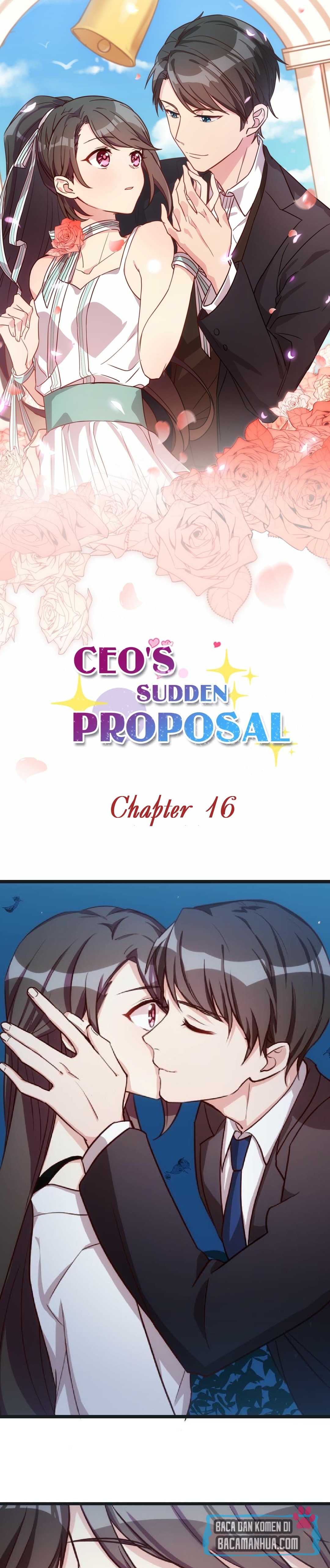 CEO’s Sudden Proposal Chapter 16