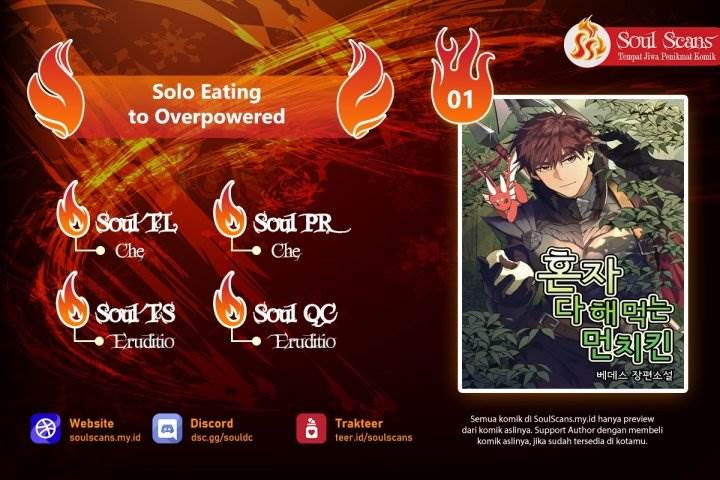Solo Eating to Overpowered Chapter 1