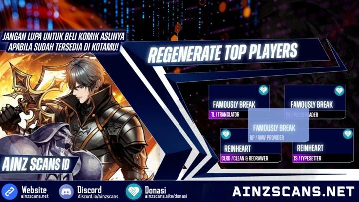 Regenerate Top Players Chapter 9