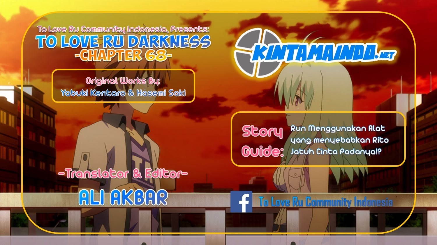 To LOVE-Ru Darkness Chapter 68