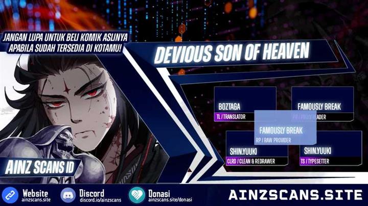 Devious Son Of Heaven Chapter 12