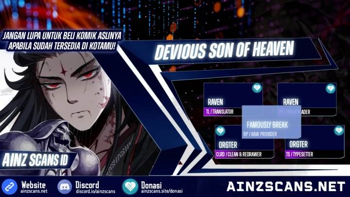 Devious Son Of Heaven Chapter 29