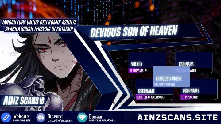 Devious Son Of Heaven Chapter 4