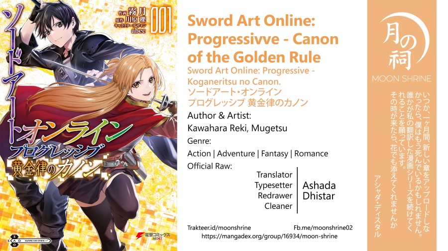 Sword Art Online: Progressive – Canon of the Golden Rule Chapter 3