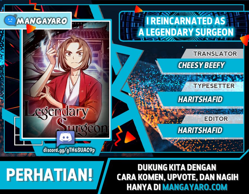 I Reincarnated as a Legendary Surgeon Chapter 18.1
