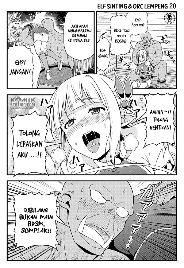 Hentai Elf to Majime Orc Chapter 3