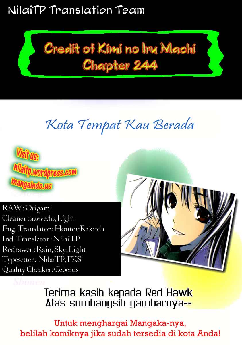 Kimi no Iru Machi Chapter 244