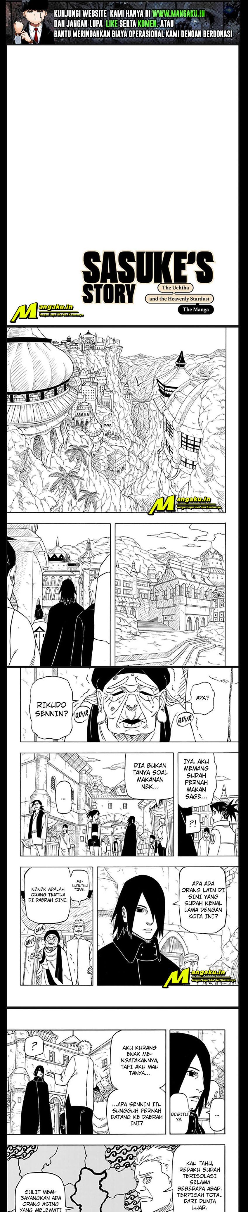 Naruto Sasuke’s Story The Uchiha And The Heavenly Stardust Chapter 1.1