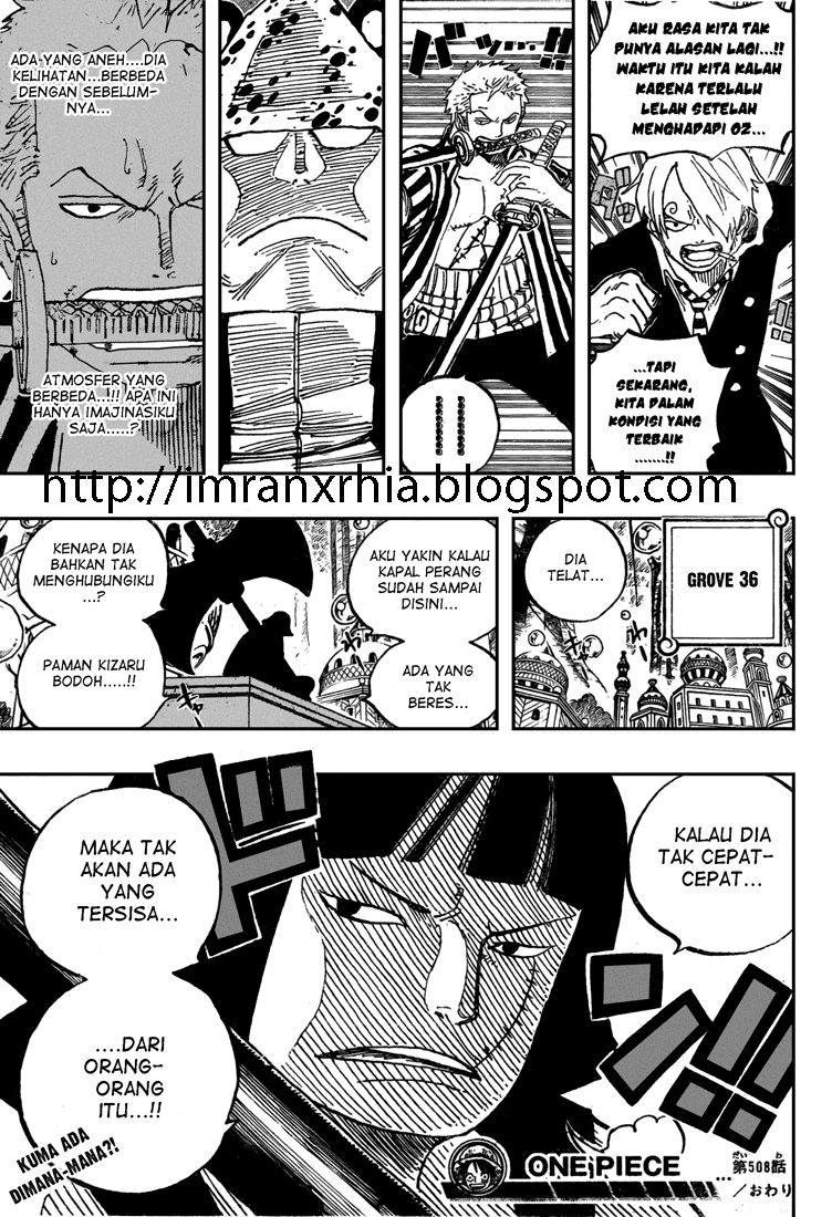 One Piece Chapter 508