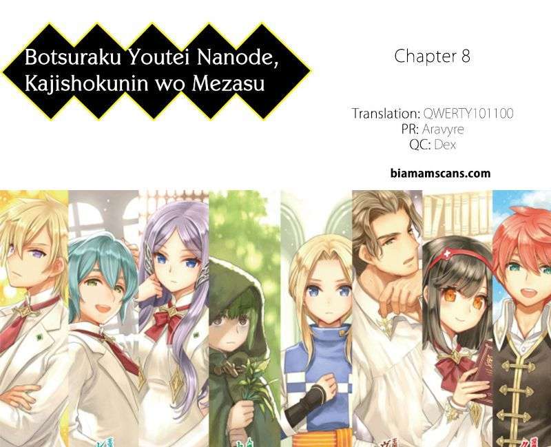 Botsuraku Yotei nano de, Kaji Shokunin wo Mezasu Chapter 8
