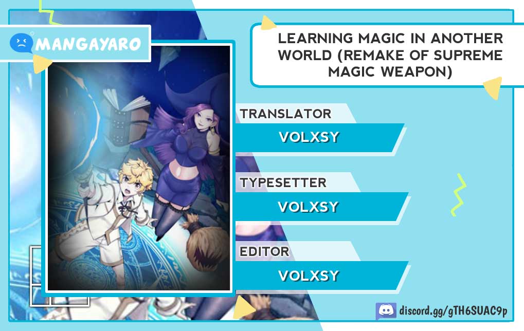 Learning Magic in Another World Chapter 1