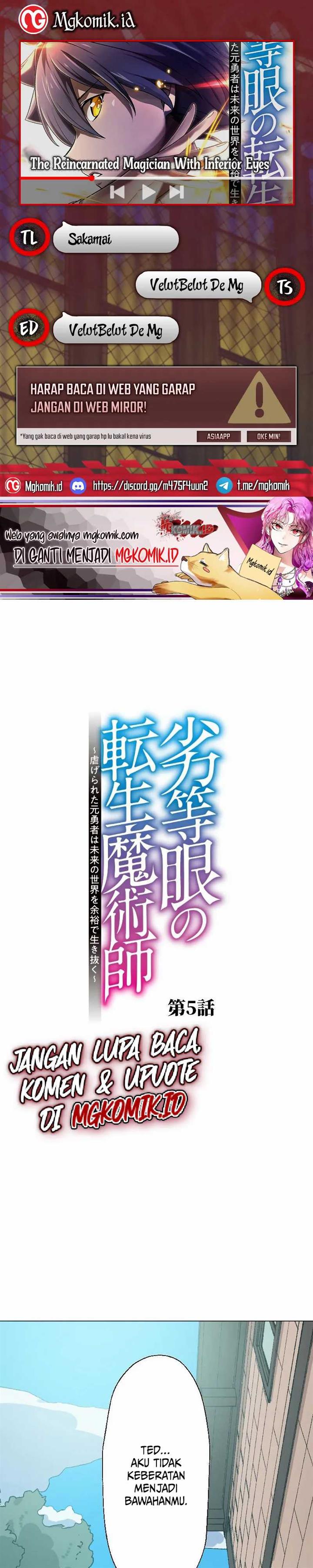 Rettougan no Tensei Majutsushi – Shiitagerareta Moto Yuusha wa Mirai no Sekai o Yoyuu de Ikinuku (GIGATOON Studio) Chapter 5