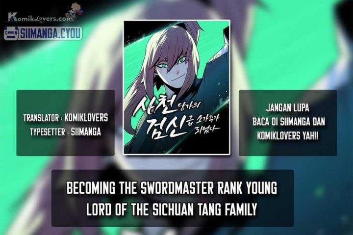 Becoming the Swordmaster Rank Young Lord of the Sichuan Tang Family Chapter 9