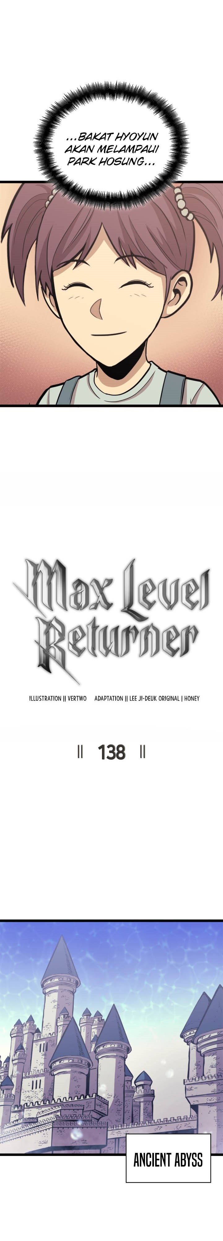 Max Level Returner Chapter 138