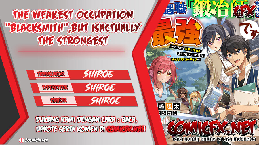 The Weakest Occupation “Blacksmith,” but It’s Actually the Strongest Chapter 29