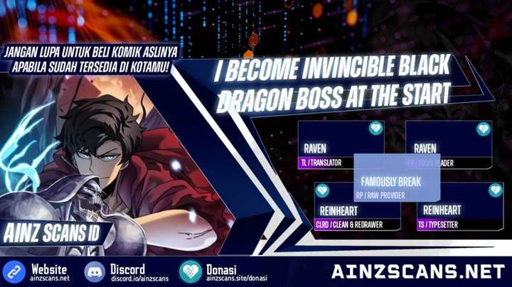 I Become Invincible Black Dragon Boss At The Start Chapter 2