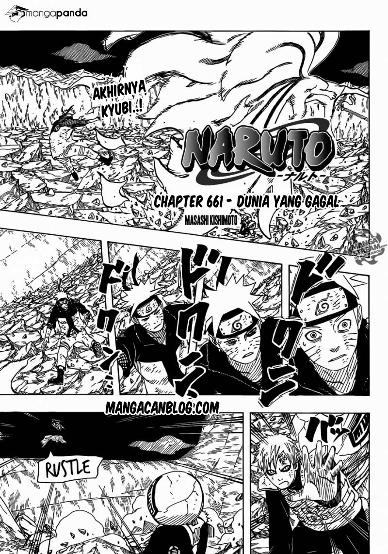 Naruto Chapter 661