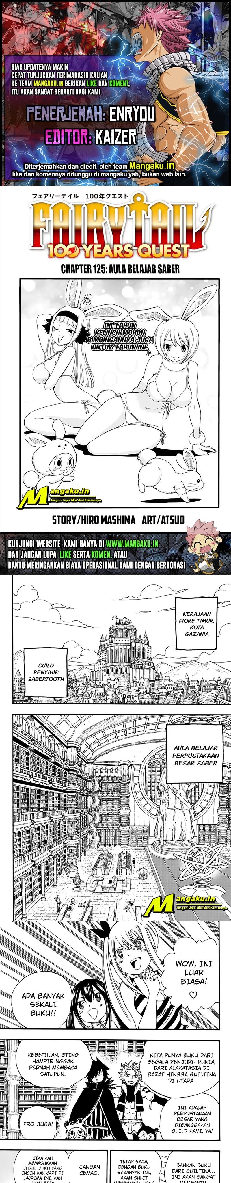 Fairy Tail: 100 Years Quest Chapter 125